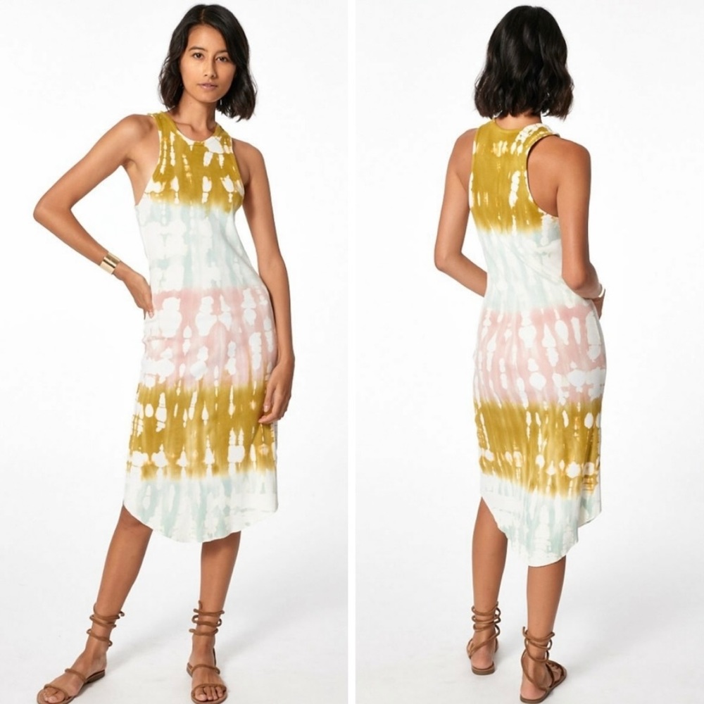 NWT Young Fabulous & Broke Robbie Tie Dye Willow Geode Tank Dress, S